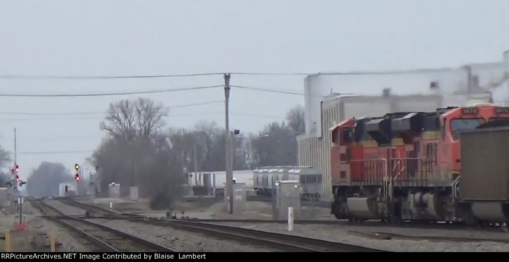 BNSF coal train headed to the CN